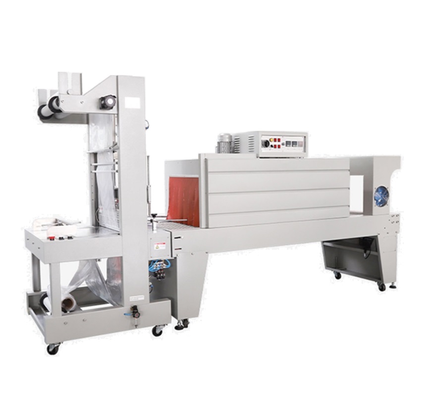半自動袖口式收縮包裝一體機